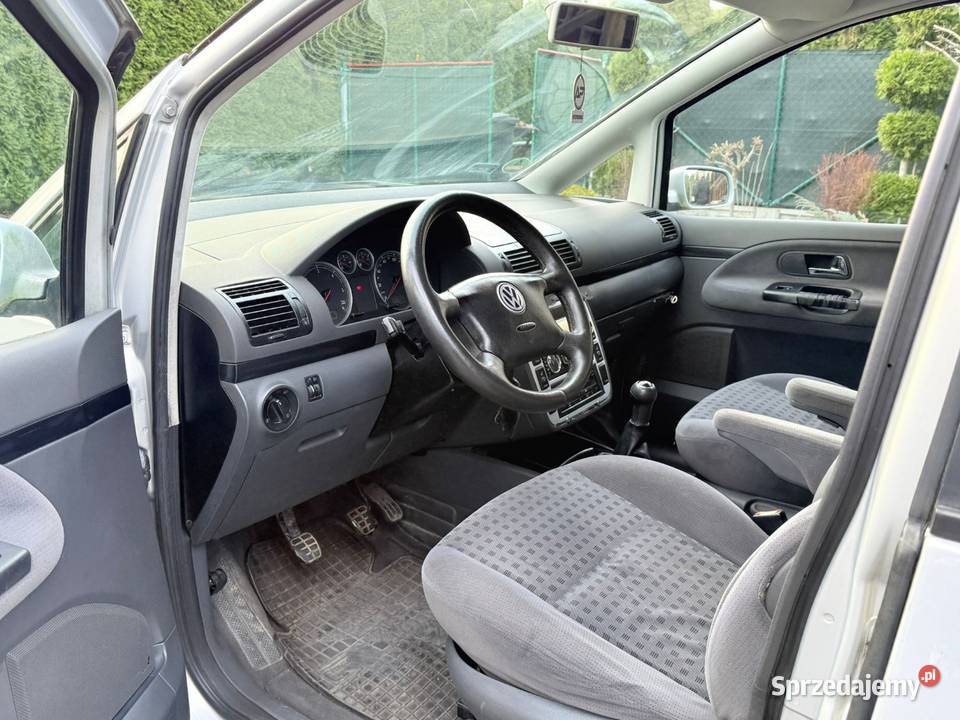 VW Sharan 19tdi 115 koni 7 foteli HAK SPRAWNY 311000km Witkowo