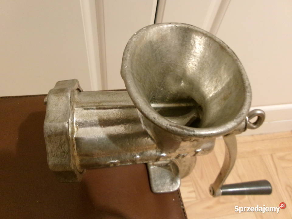 Maszynka ręczna do mięsa ALFA 10 sprawna z PRL