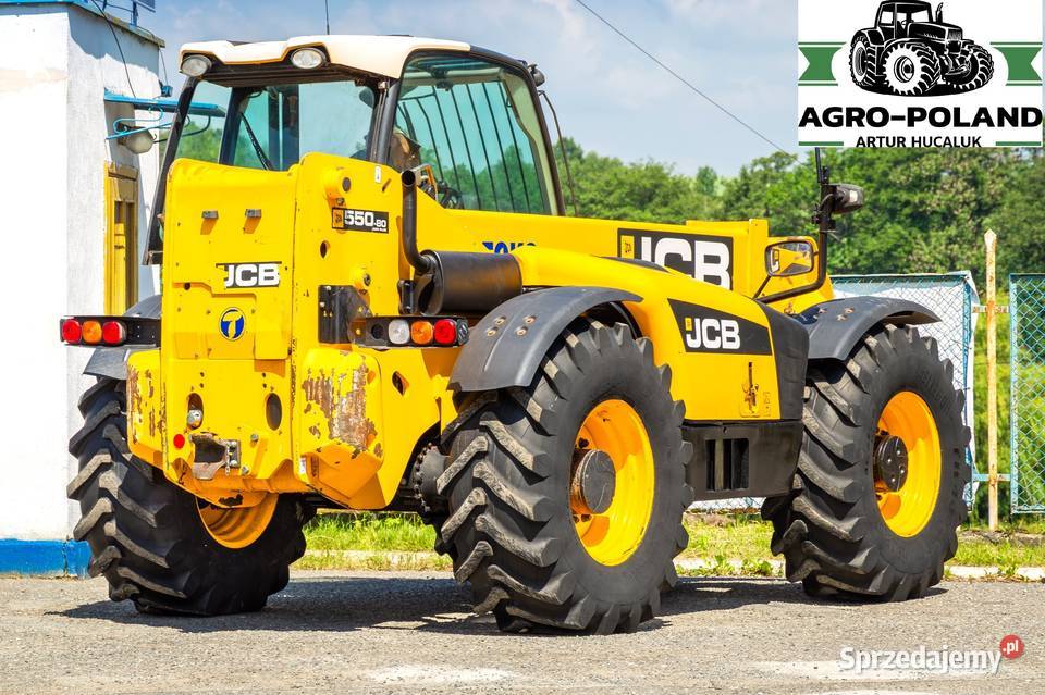LADOWARKA TELESKOPOWA JCB 55080 AGRI PLUS 2012