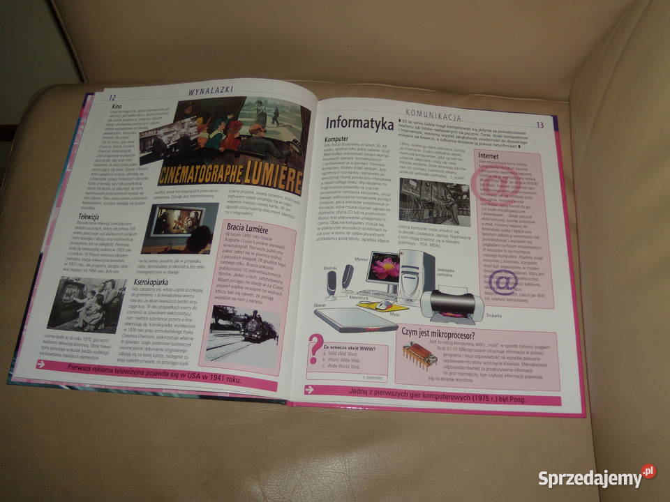 Atlas juniora Nauka i odkrycia Wynalazki Książki i Podręczniki Warszawa sprzedam