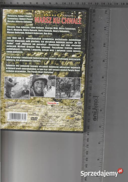MARSZ KU CHWALE Roger Moore Van JohnsonDVD DVD Filmy Pruszków