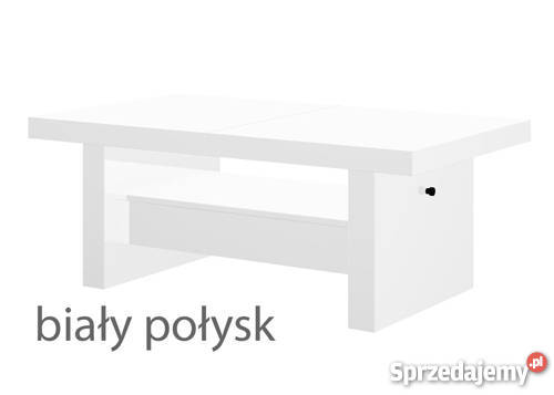 Ławostół A120 wysoki połysk biały 50cm Warszawa