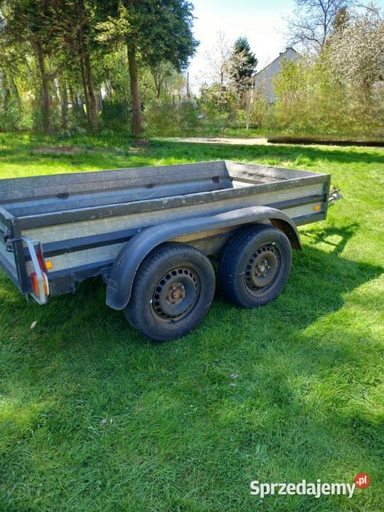 Przyczepka dwuosiowa samochodowa Gdów