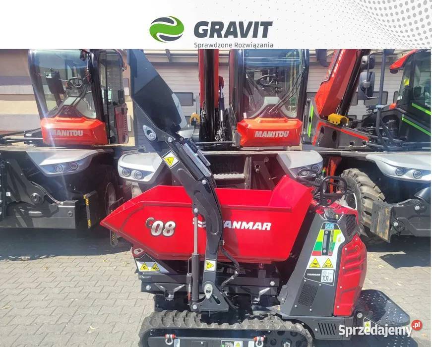 Wozidło gąsienicowe Yanmar C08 POWER nie Lublin