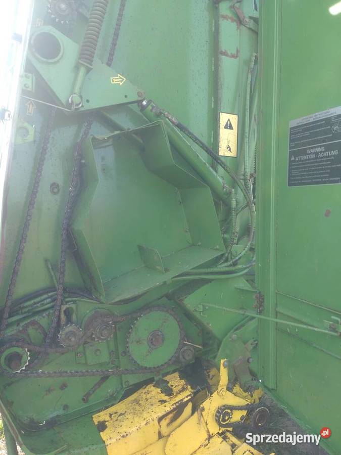 Prasa John Deere 550 siatka