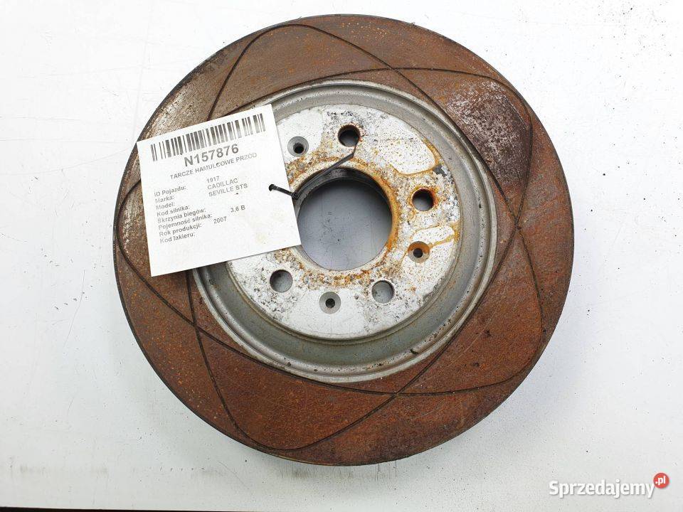 TARCZE HAMULCOWE PRZÓD CADILLAC SEVILLE STS Lipno