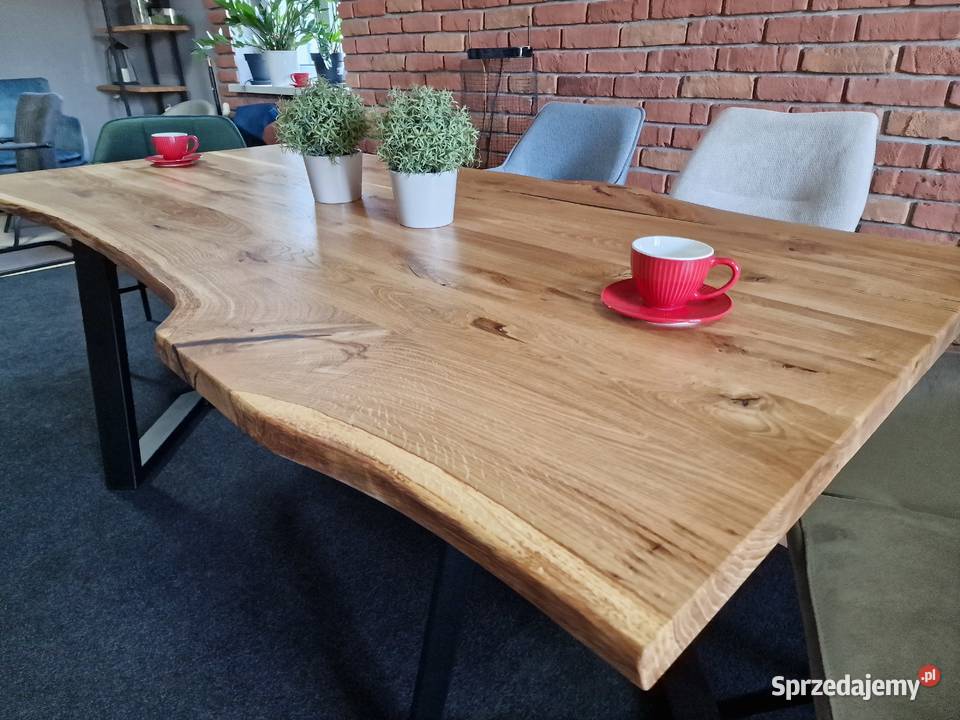 stół dębowy 240x90 lity dąb premium producent Stoły Zimnowoda sprzedam