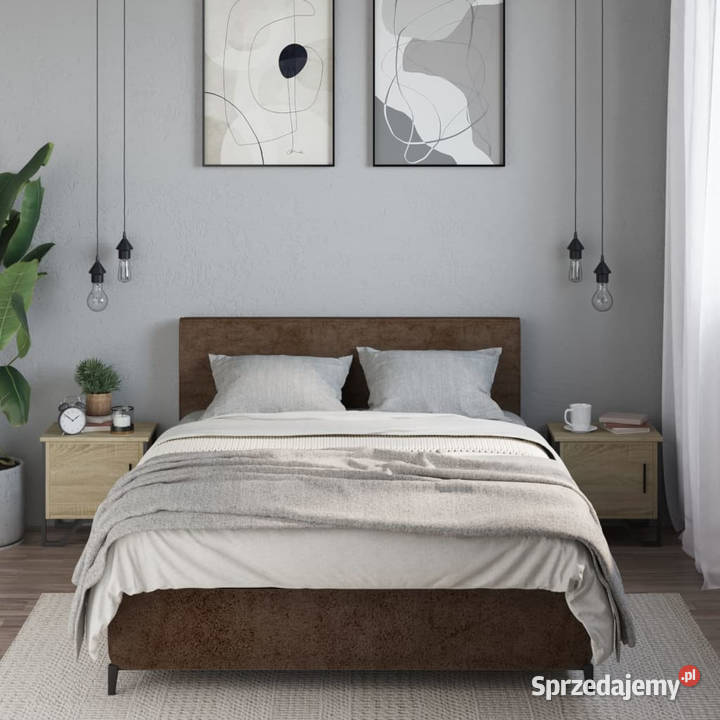 Szafki nocne 2 dąb sonoma 40x30x40 WM848517 Warszawa