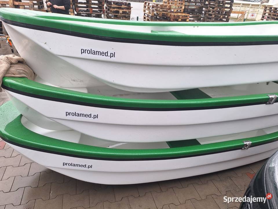 Łódka wędkarska nowa producenta wiosła w pomorskie sprzedam