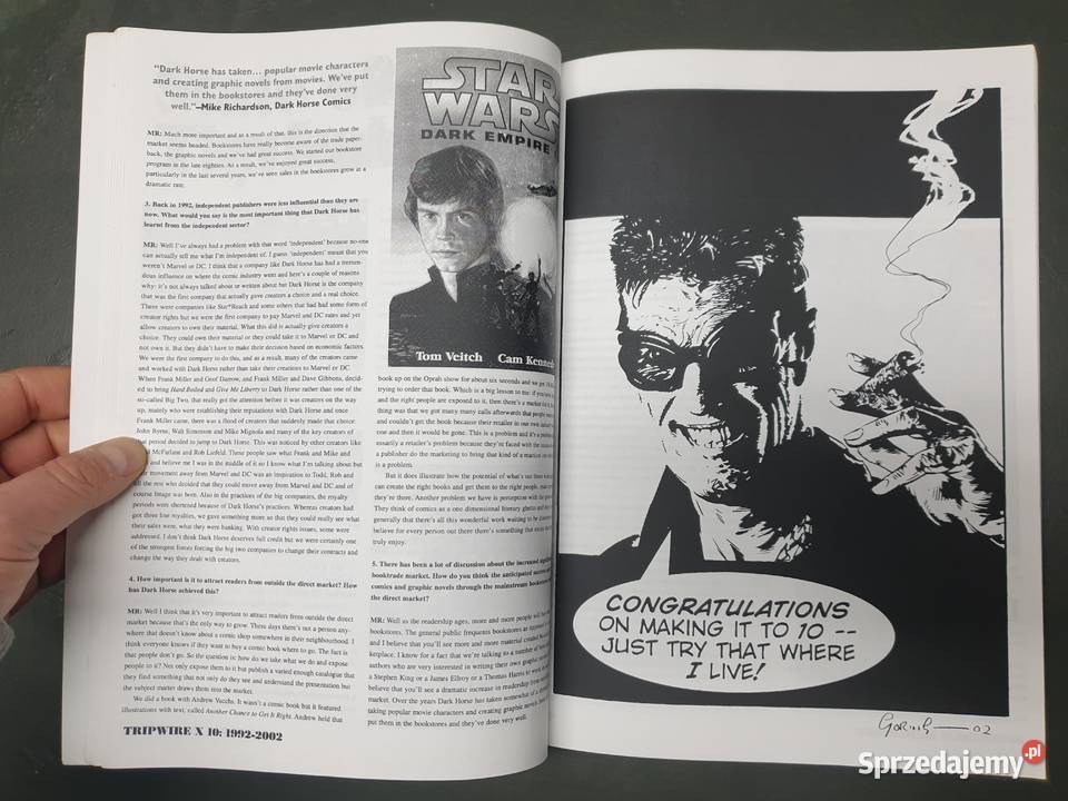 Trip Wire Magazyn Komiksowy Mignola Eisner