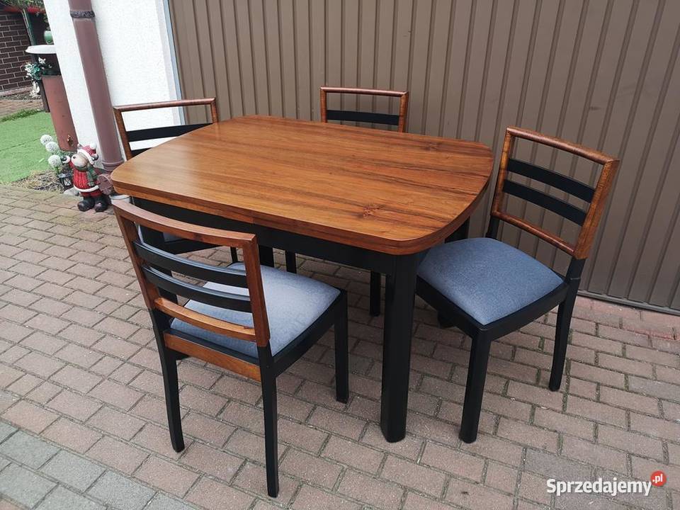 Komplet ARTDECO Orzech Zgrabny Antyk Stary Swarzędz