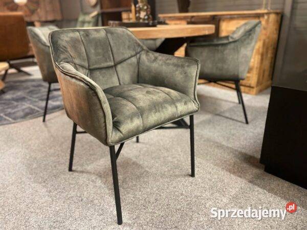 Krzesło Tapicerowane Boston Salon Jadalnia Zimnowoda