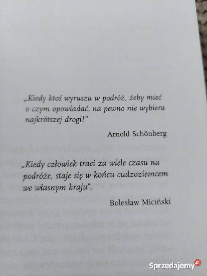 nowa Jadę zobaczyć czy tam jest lepiej Francesco Proza i poezja Kraków sprzedam