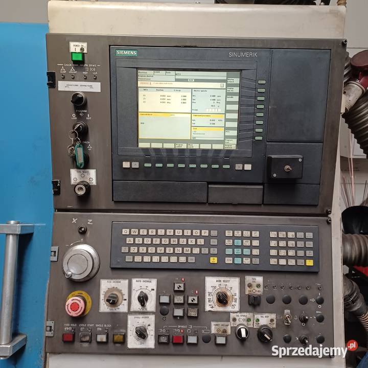 Sprzedam tokarkę CNC HYUNDAI HIT200 super stan Produkcja Końskie