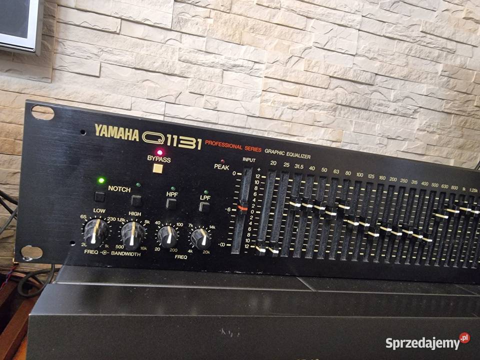 Korektor equalizer yamaha Q1131 graphic wielkopolskie Poznań