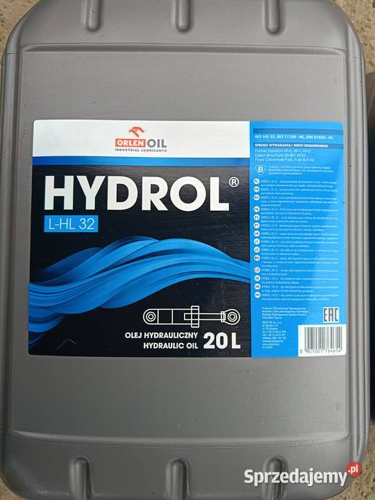 Hydrol LHL 32 20L Orlen Dąbrowa Tarnowska