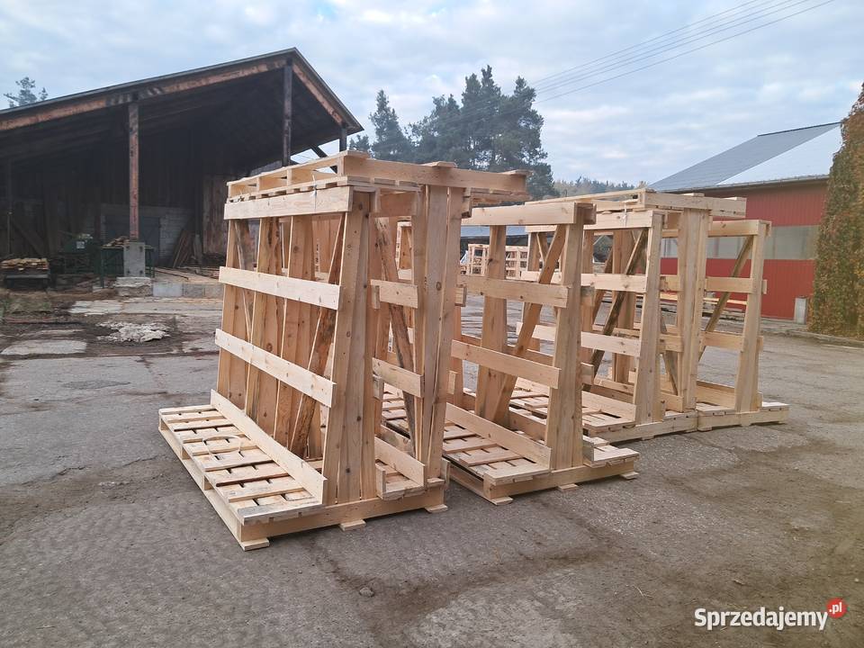 Stojaki drewniane do transportu okien szyb Lublin