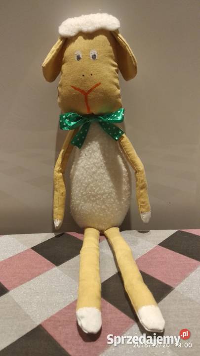 Owieczki wielkanocne dekoracje świąteczne wielokolorowy Sędziszów Małopolski