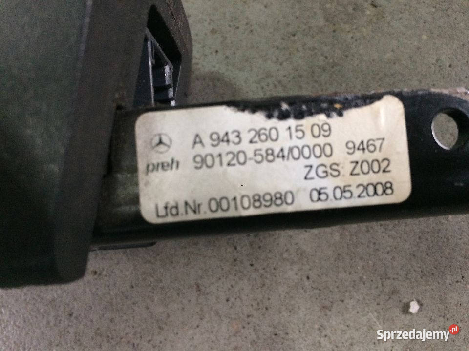 JOYSTICK ACTROS MP2 MP3 Axor Atego 9432600209 Układ elektryczny lubuskie Maszewo