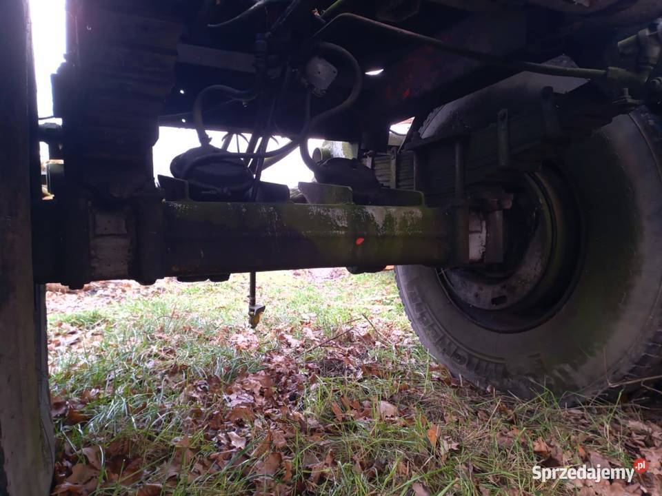 Przyczepa leśna z HDS Leśnictwo wielkopolskie Wysoka