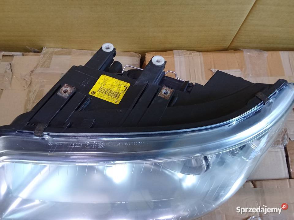VW T5 multivanH7H7l reflektor lewy orginal osobowe dolnośląskie Kamieniec Wrocławski