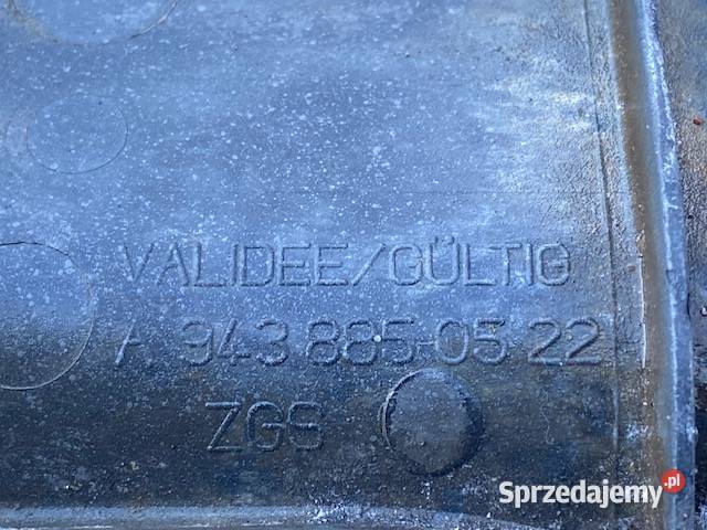 MERCEDES ACTROS MASKOWNICA ZDERZAKA 9438850522 ciężarowe Zderzaki Maszewo