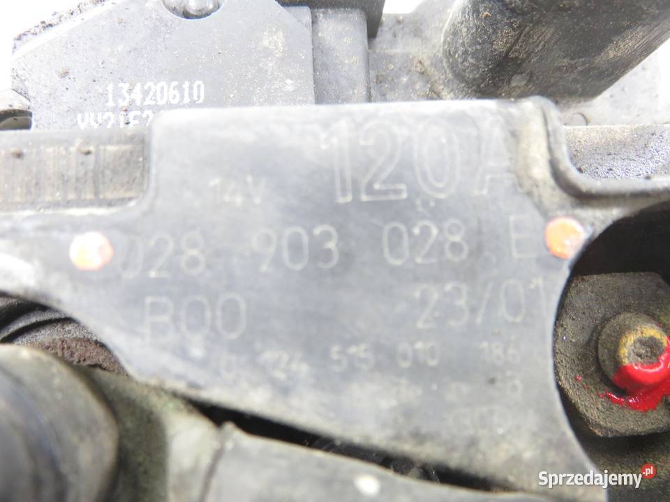ALTERNATOR SEAT LEON I GOLF IV AUD A3 19 TDI Układ elektryczny silnika