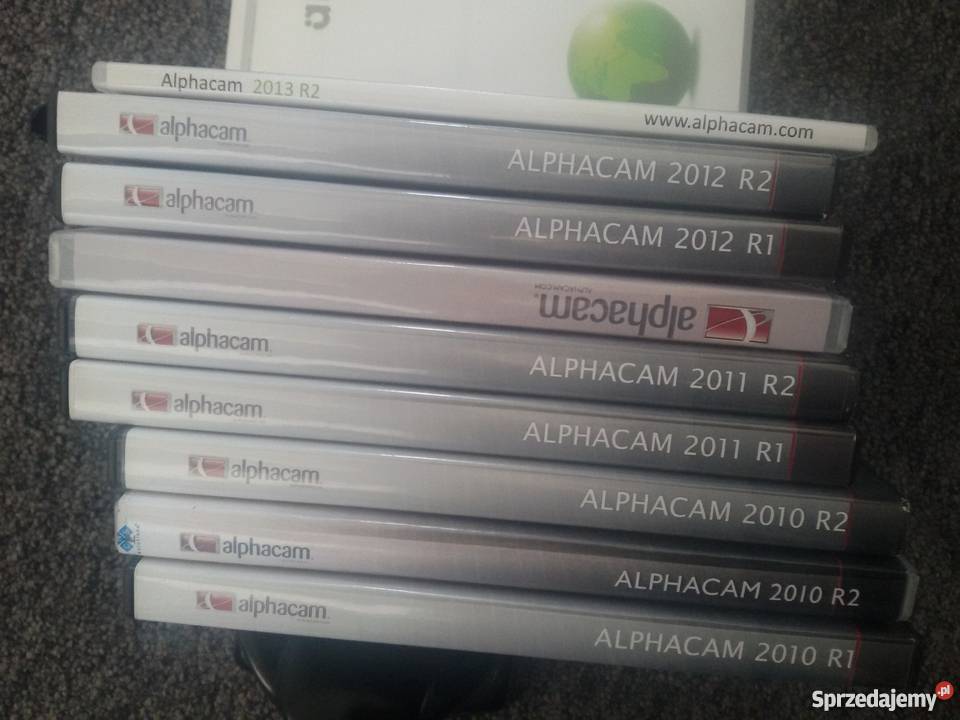 Program Alphacam wersje 2010 do 2014 R1 polski Łódź