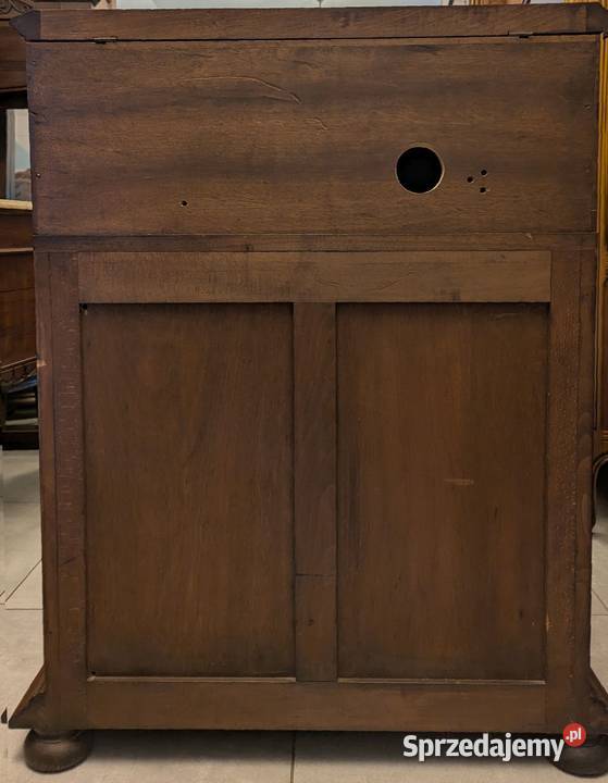 Piękna komodaszafka neorenesans ciemny