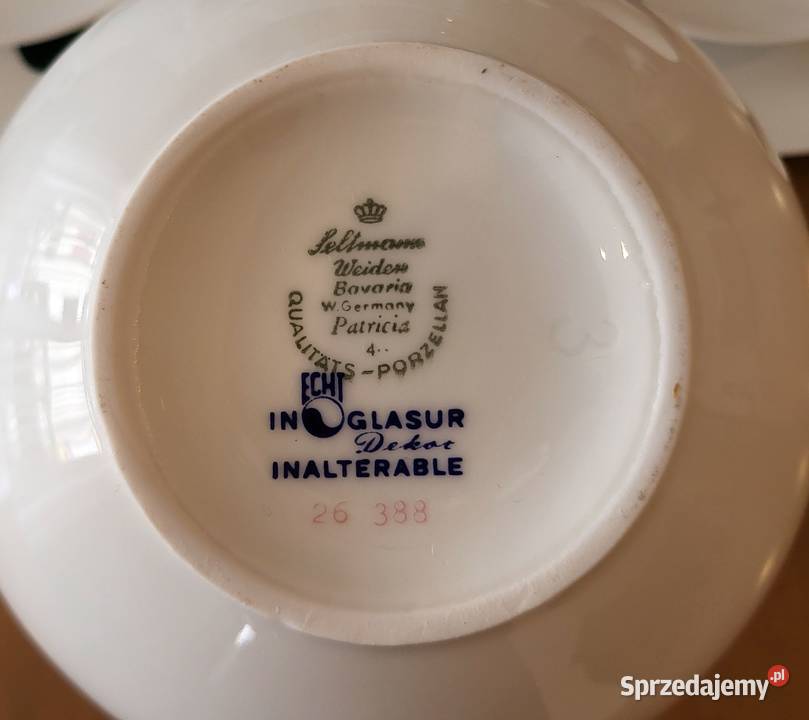 Seltmann Weiden Bawaria serwis śniadaniowy 6 Szczecin