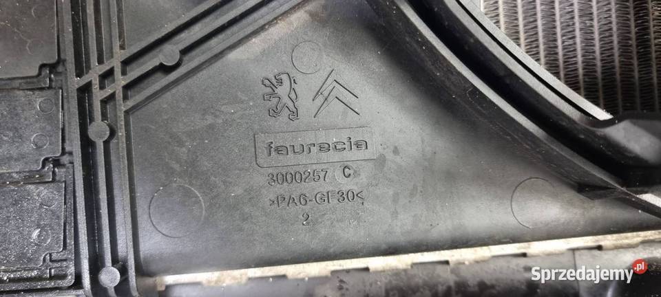 PAS PRZEDNI CHŁODNICE CITROEN C5 968735980