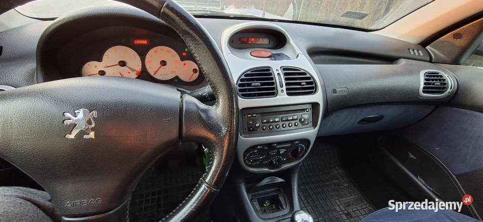 Peugeot 206 14 benz gaz BRC Tarnów