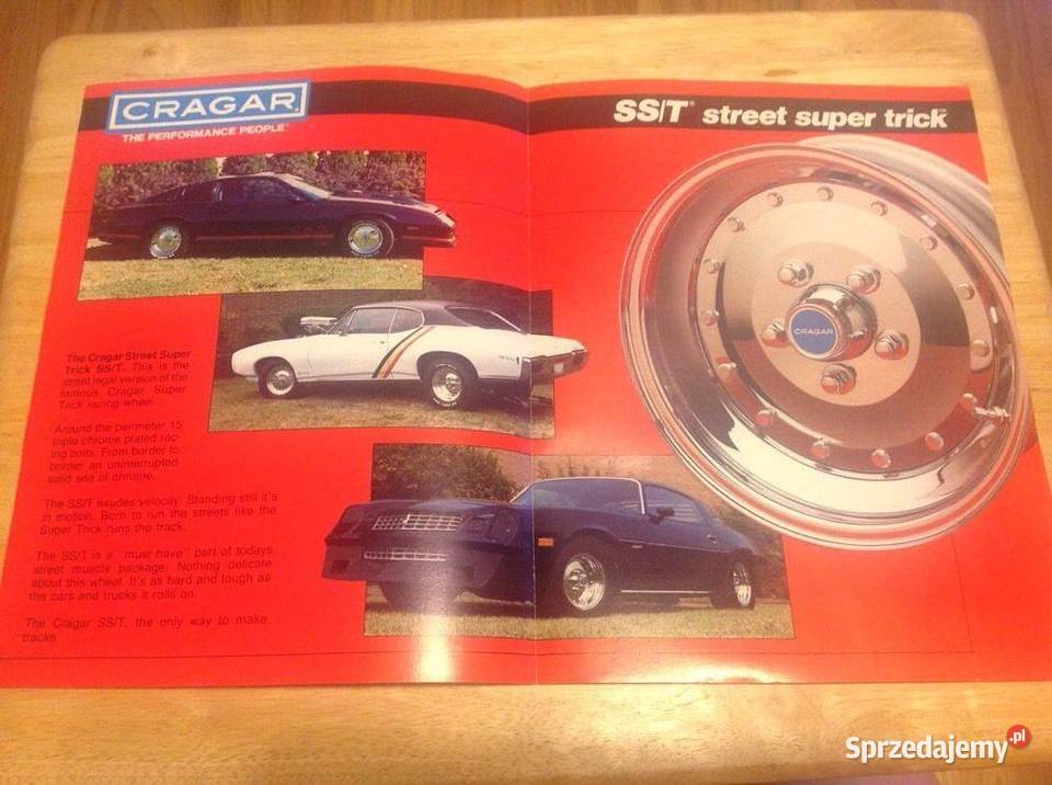 Felgi Koła Cragar Firebird Camaro Mustang Muscle Samochodowe Ożarów Mazowiecki