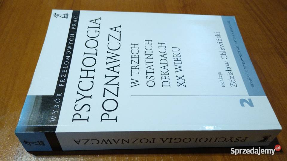 Psychologia poznawcza w trzech ostatnich Gdańsk
