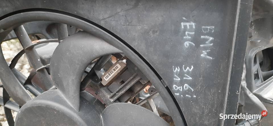 wentylator chłodnicy bmw e46 części 6904767 Siechnice sprzedam