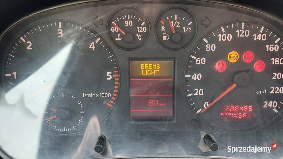 Licznik audi a3 8l duży fis Strzegom