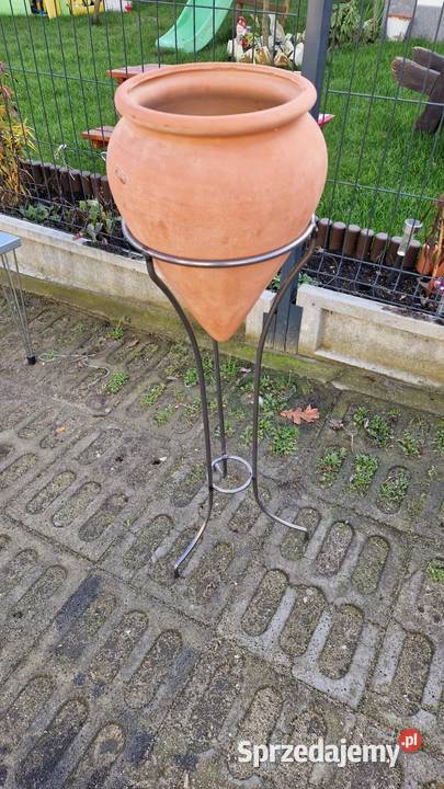 Donica na stojaku do ogrodu doniczka ozdobna na Zielona Góra