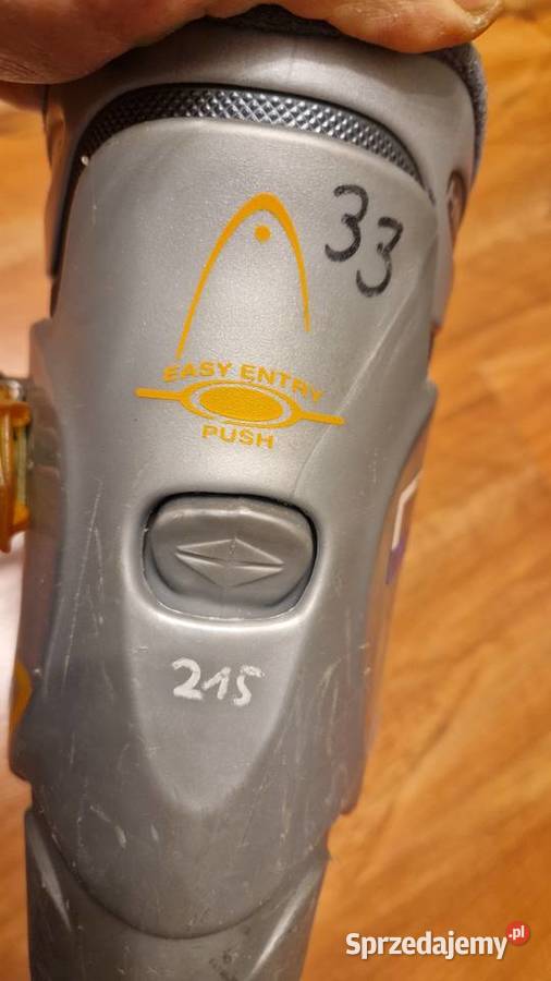 Dziecięce buty narciarskie head rozmiar 33 34 Narty Gorzów Wielkopolski sprzedam