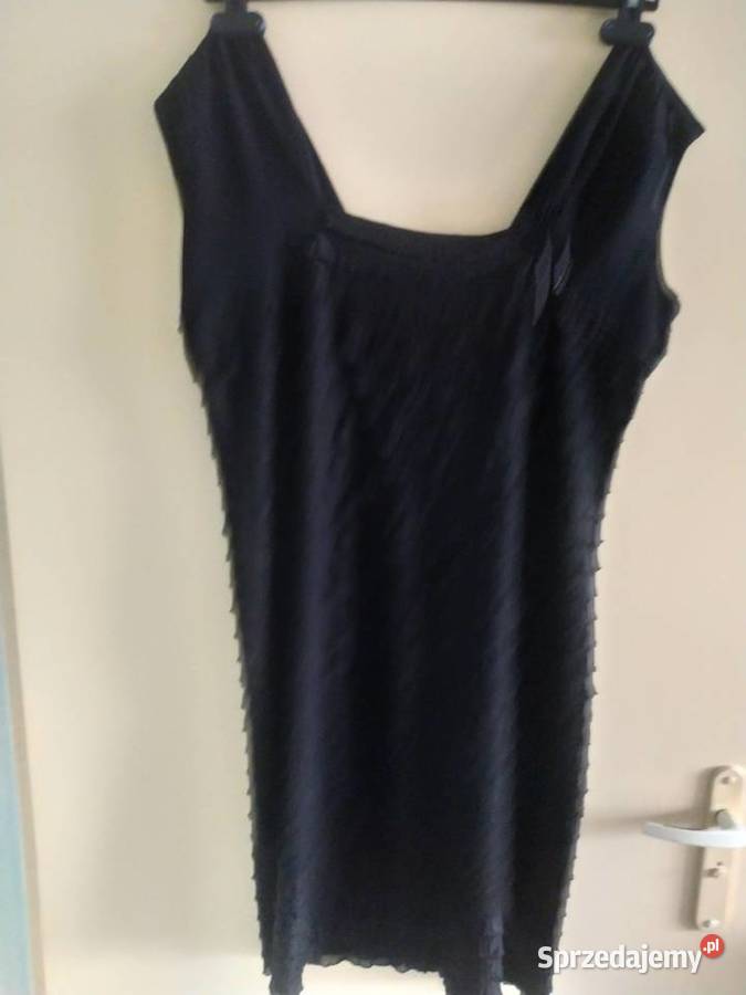 Ładna nowa czarna krótka sukienka Tojo 5052 wielkopolskie Ostrów Wielkopolski sprzedam