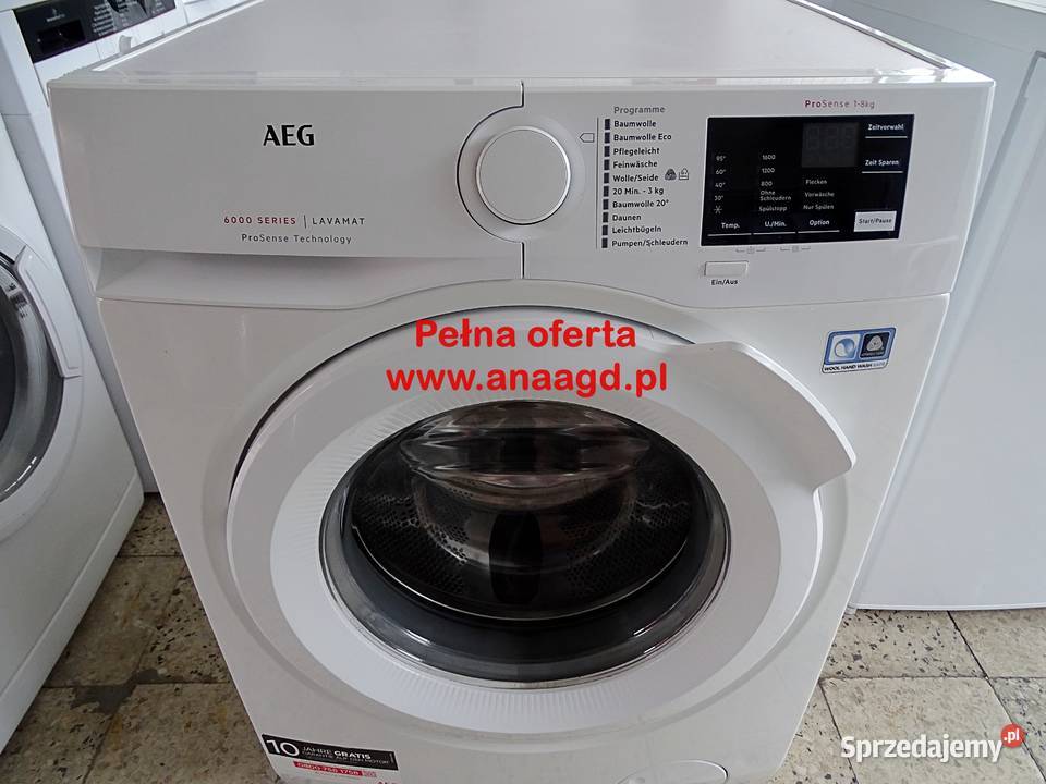 Pralka AEG 6000 Series A 8 GWARANCJA Duży Wybór Goleniów