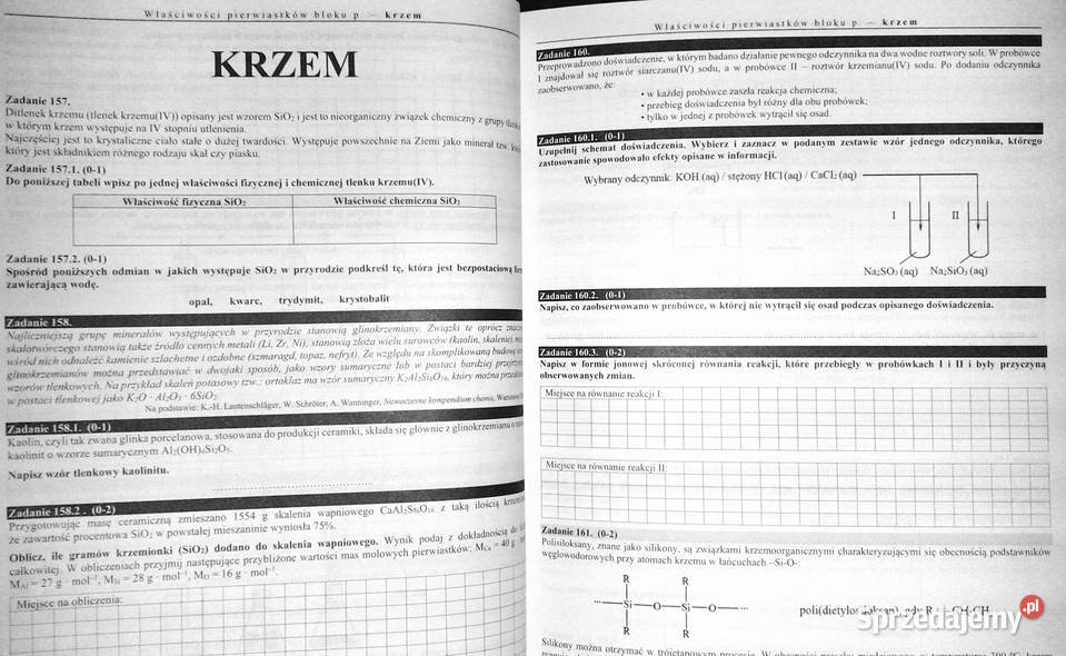 Chemia Zbiór zadań maturalnych Dariusz Witowski sprzedam
