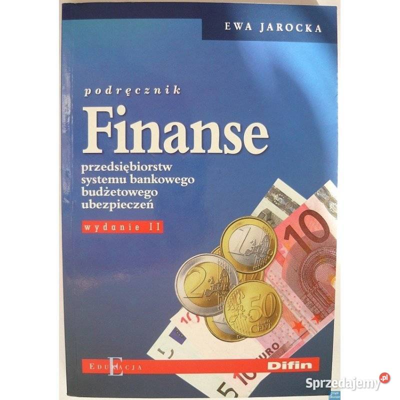 Finanse przedsiębiorstw systemu bankowego Siedlce sprzedam