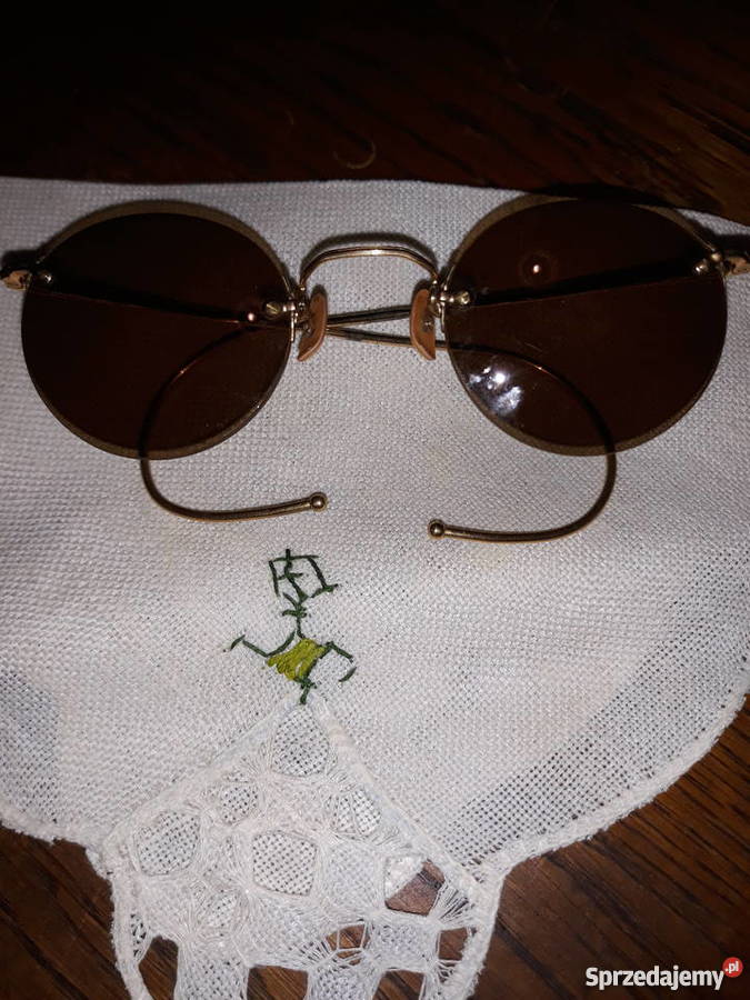 Okulary przedwojenne Sauer Tarnogród