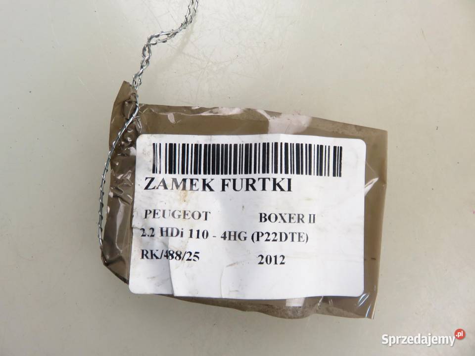 ZAMEK DRZWI TYLNY PEUGEOT BOXER II Zamki, wkładki i kluczyki