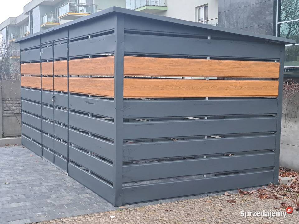 Garaż Blaszany Wiatka OgrodowaSchowek na
