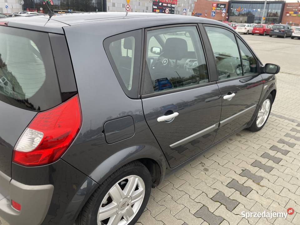 Renault Scenic II 2007 16 benzyna gaz śląskie Zabrze