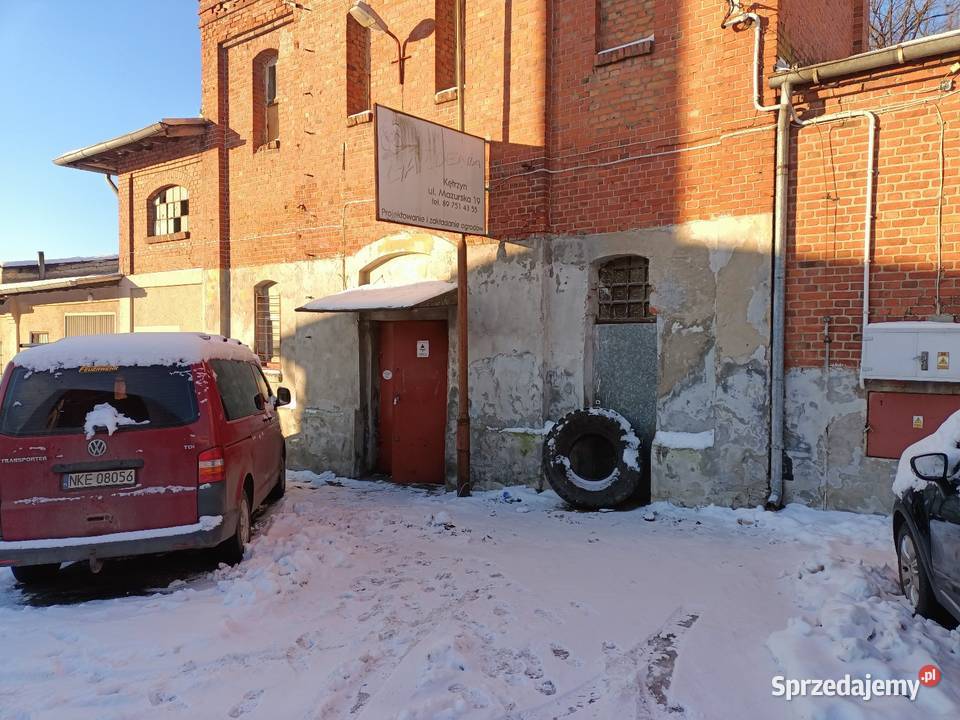 Wynajmę lokal magazyn Kętrzyn