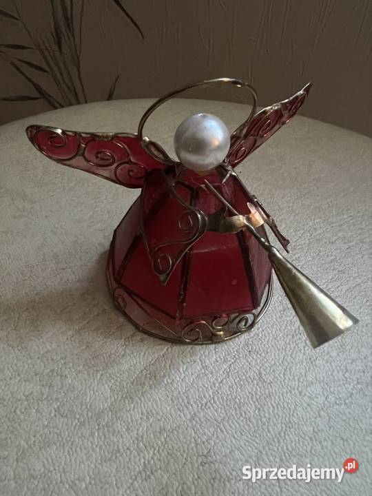 Piękna figurka witrażowa Żary