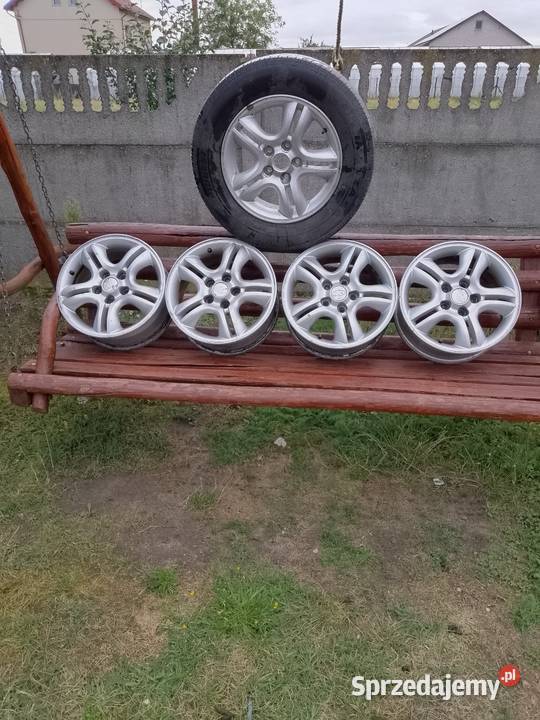 Sprzedam alufelgi do kia sportage 20042010 osobowe Piotrków Trybunalski