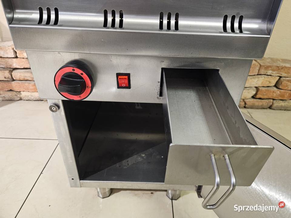 Płyta grillowa GŁADKA gazowa Kromet 700PBG400G Pszczyna